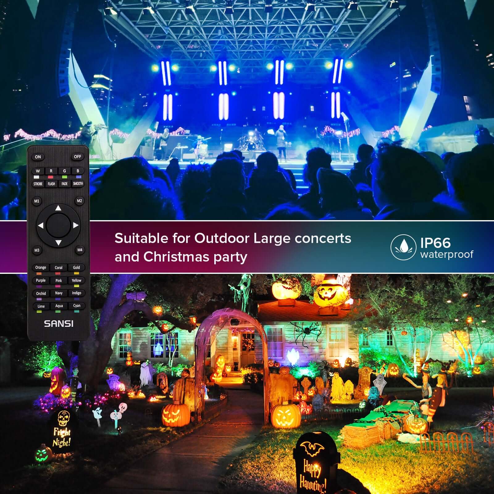 100W RGB LED Flood Light (US ONLY) - Image 3