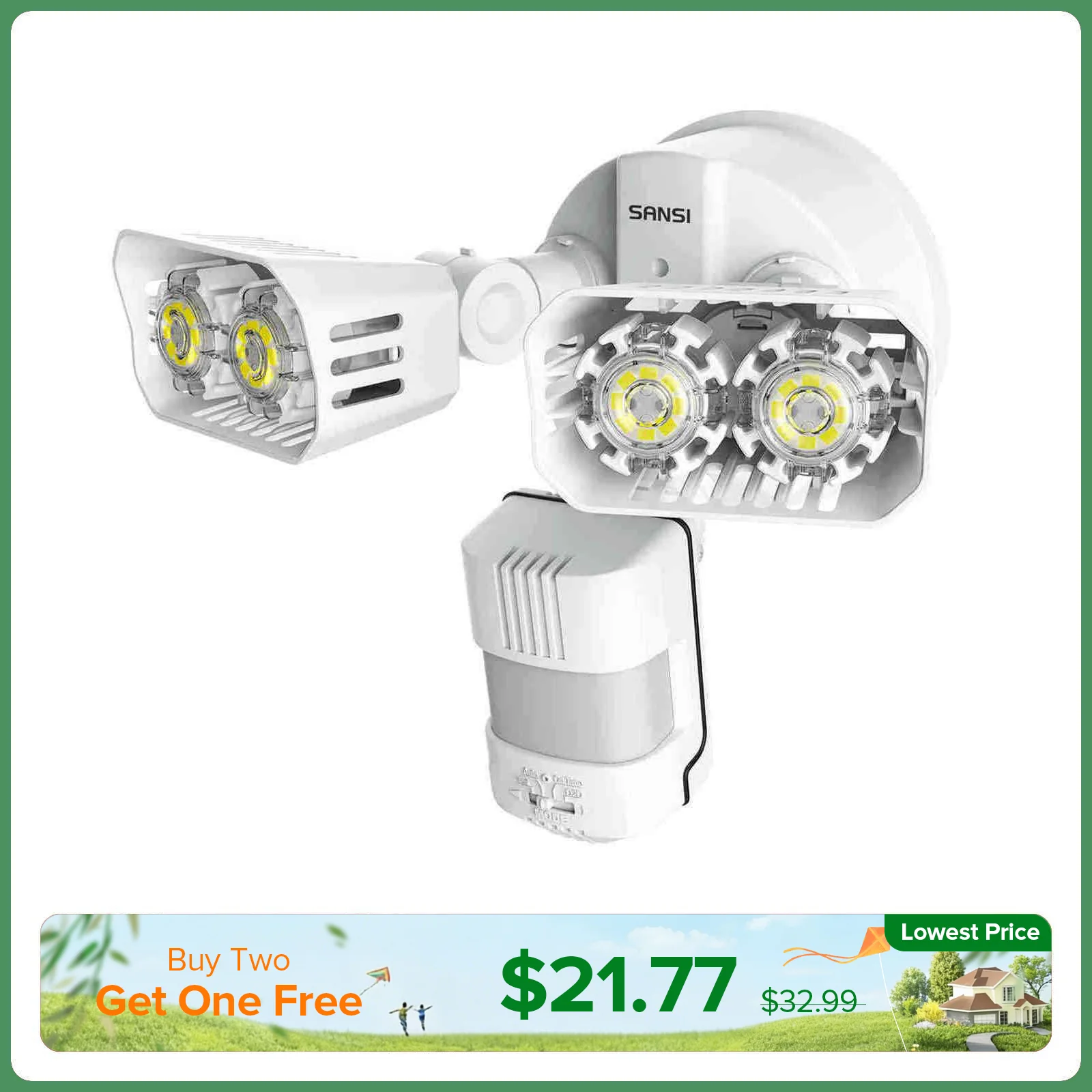 18W LED Security Light (Dusk to Dawn & Motion Sensor) - Image 11