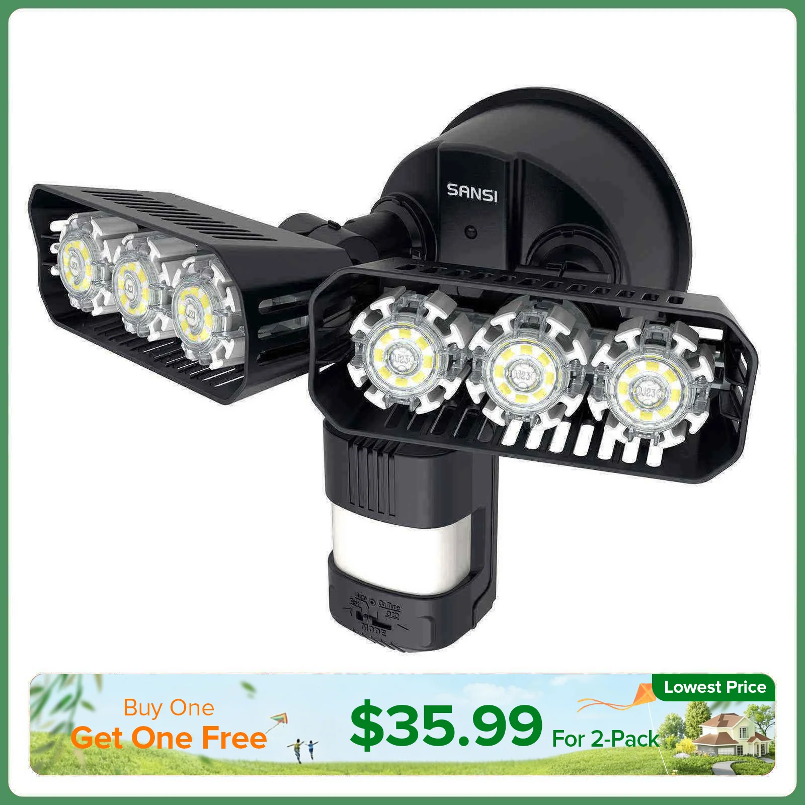 27W LED Security Light (Dusk to Dawn & Motion Sensor)(US ONLY) - Image 11