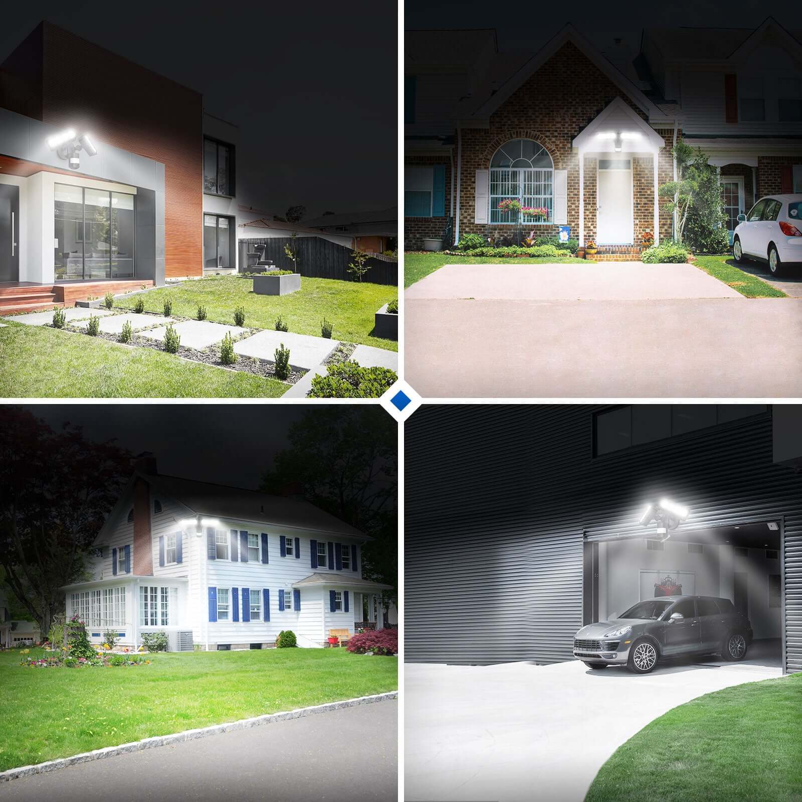 Rectangle 36W LED Security Light (Dusk to Dawn & Motion Sensor) - Image 3