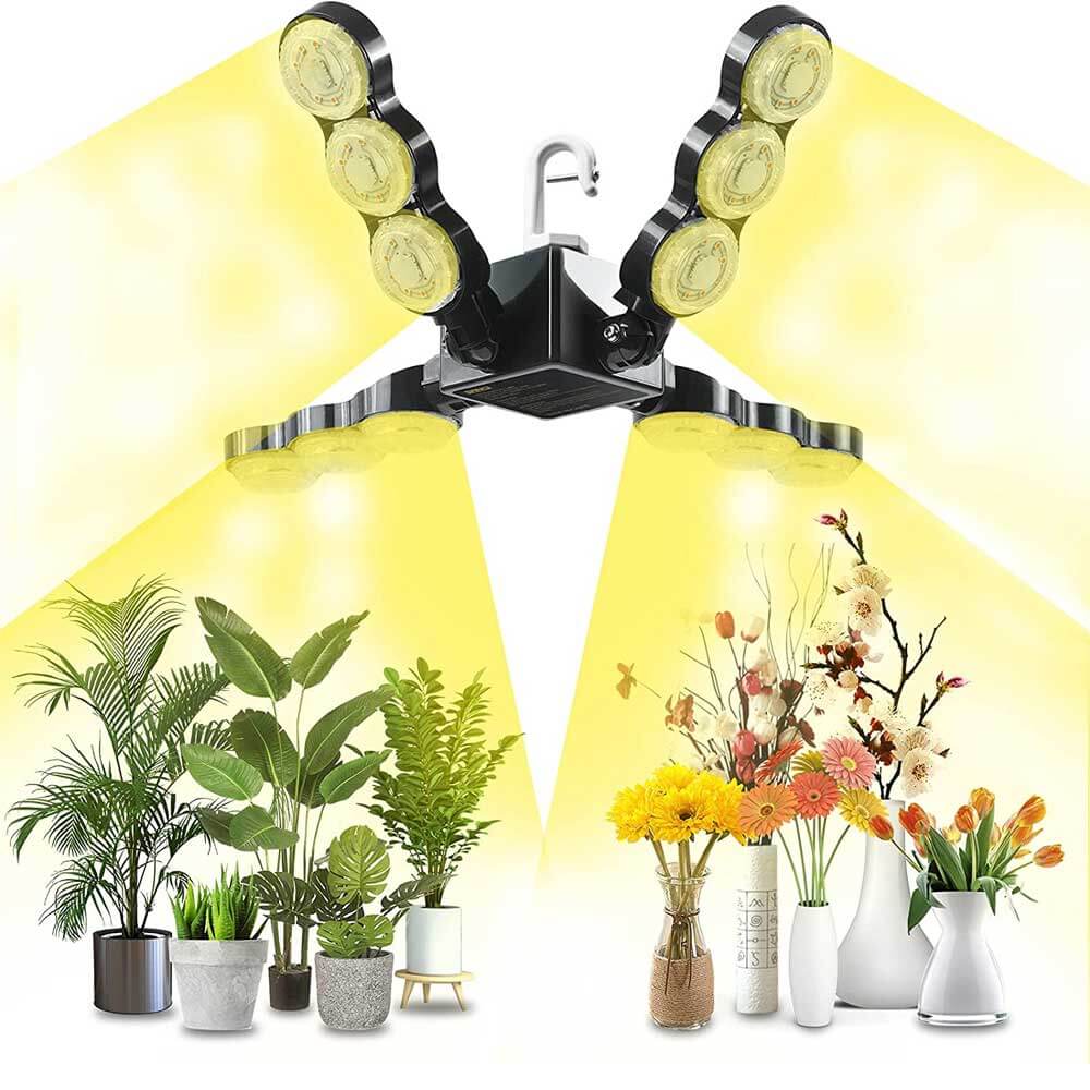 60W LED Grow Light (Folding Wings & With Hook) (EU ONLY) - Image 8