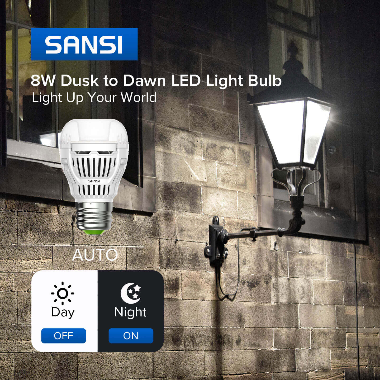 A15 8W LED Dusk to Dawn Light Bulb(US/CA ONLY) - Image 7