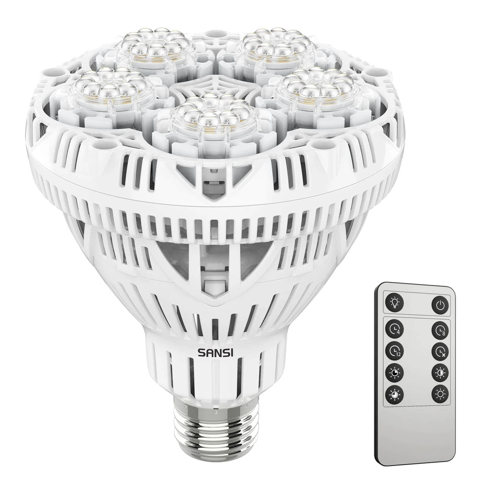 BR30 30W LED Grow Light Bulb With Remote Control (US/CA ONLY) - Image 7