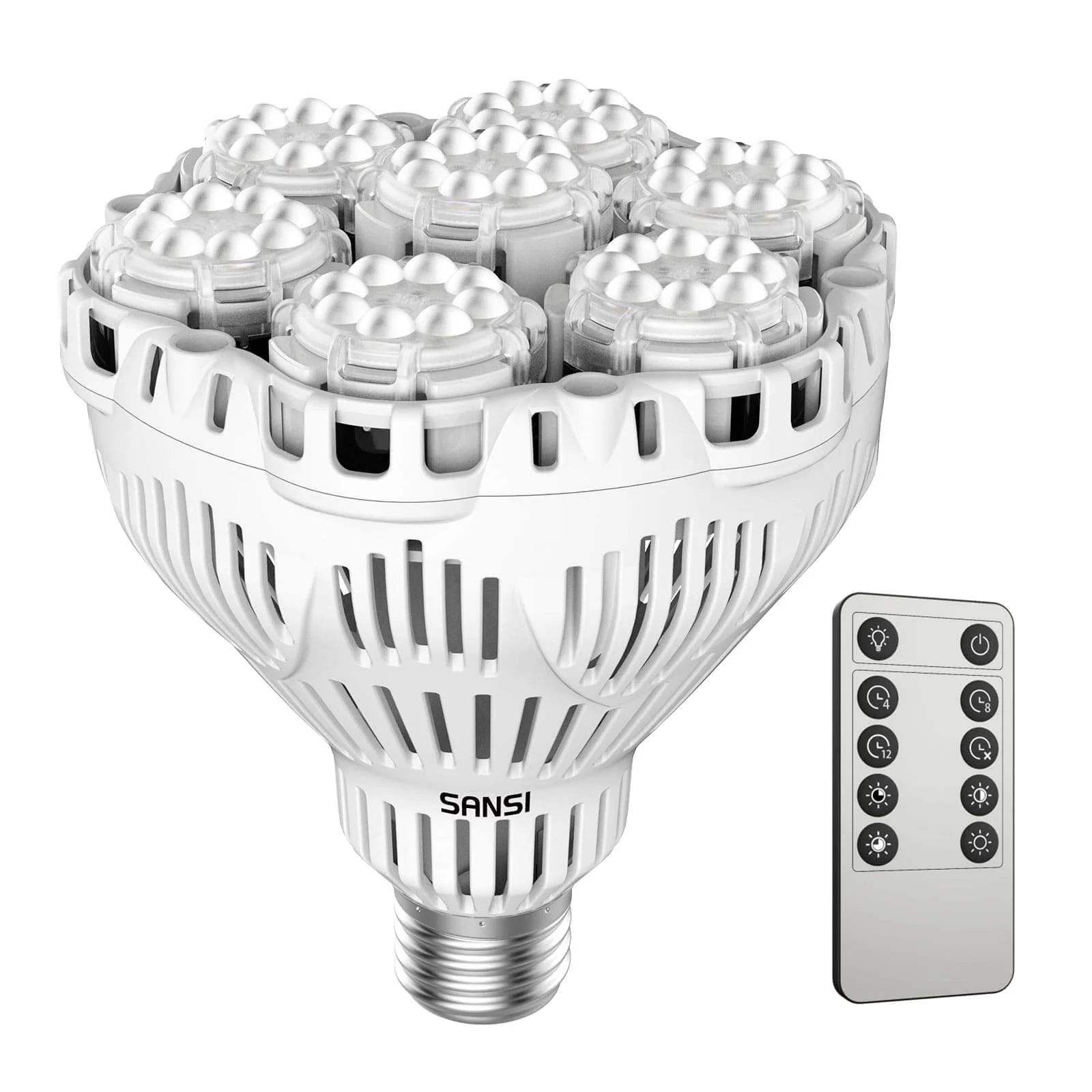 BR30 40W LED Grow Light Bulb With Remote Control - Image 11