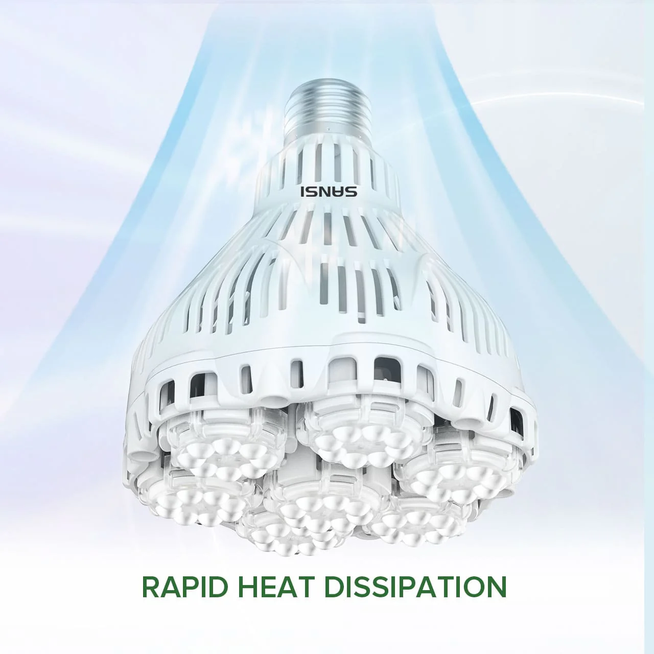 BR30 40W LED Grow Light Bulb With Remote Control - Image 5