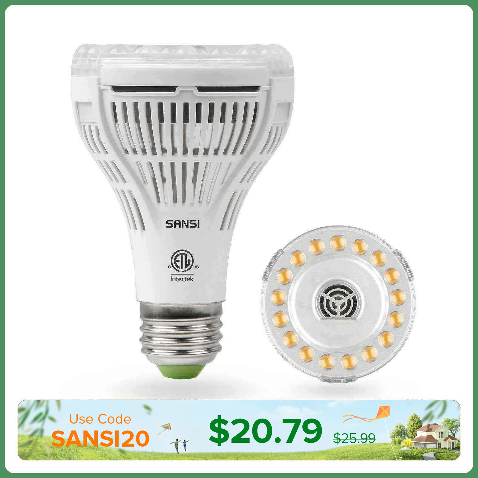 PAR25 15W LED Grow Light Bulb - Image 9