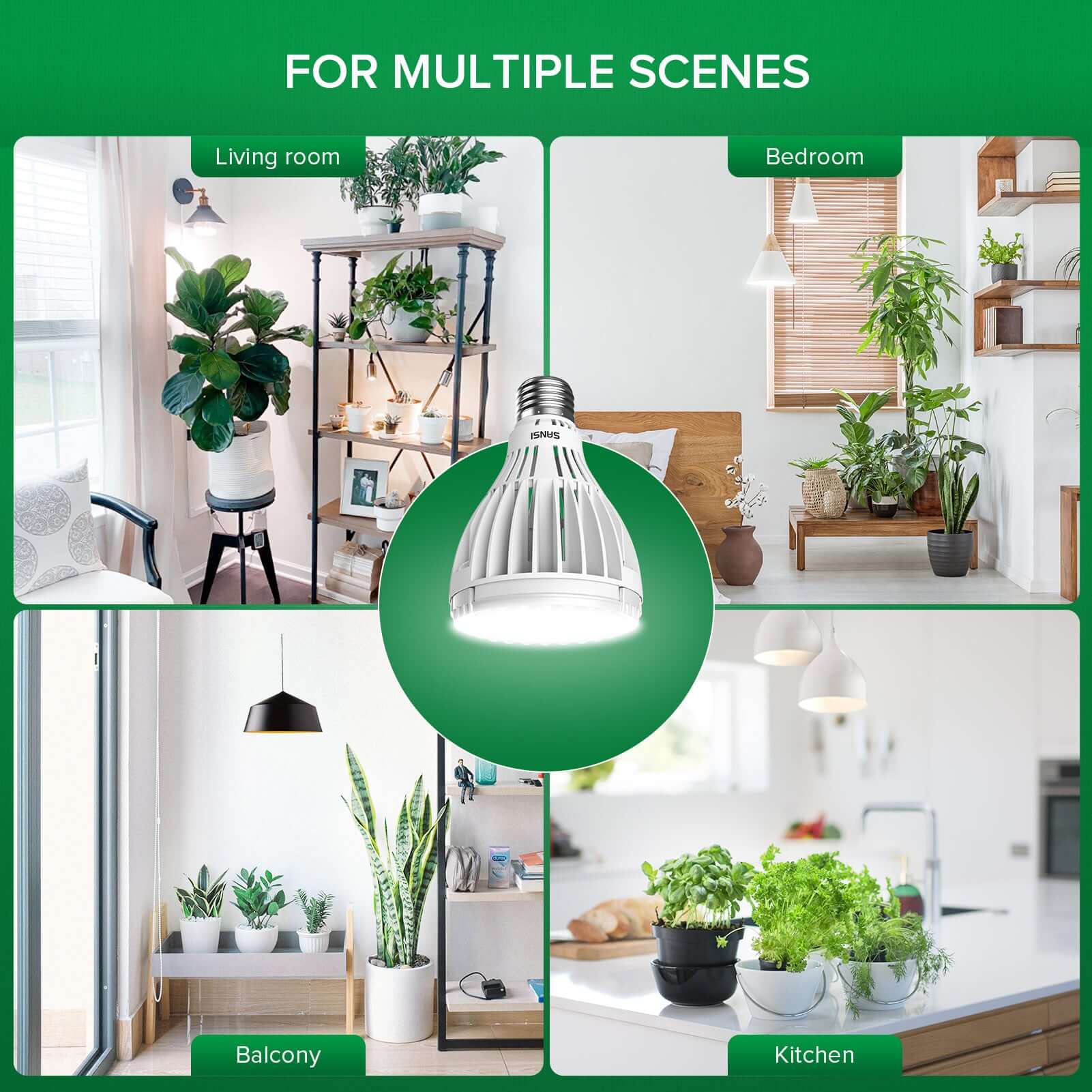 PAR25 30W LED Grow Light Bulb - Image 8