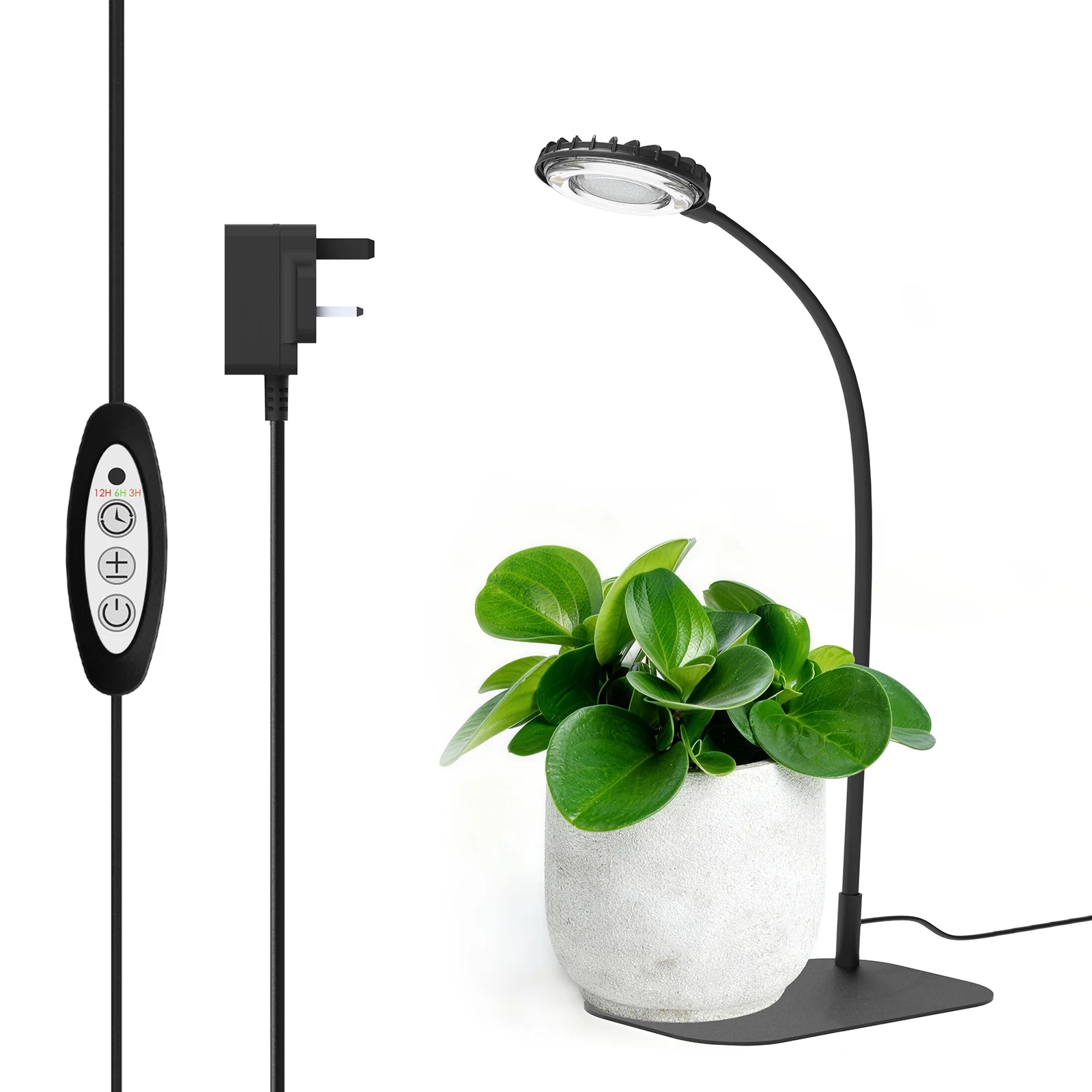 SANSI 12W Tabletop LED Grow Light (EU/UK ONLY) - Image 7