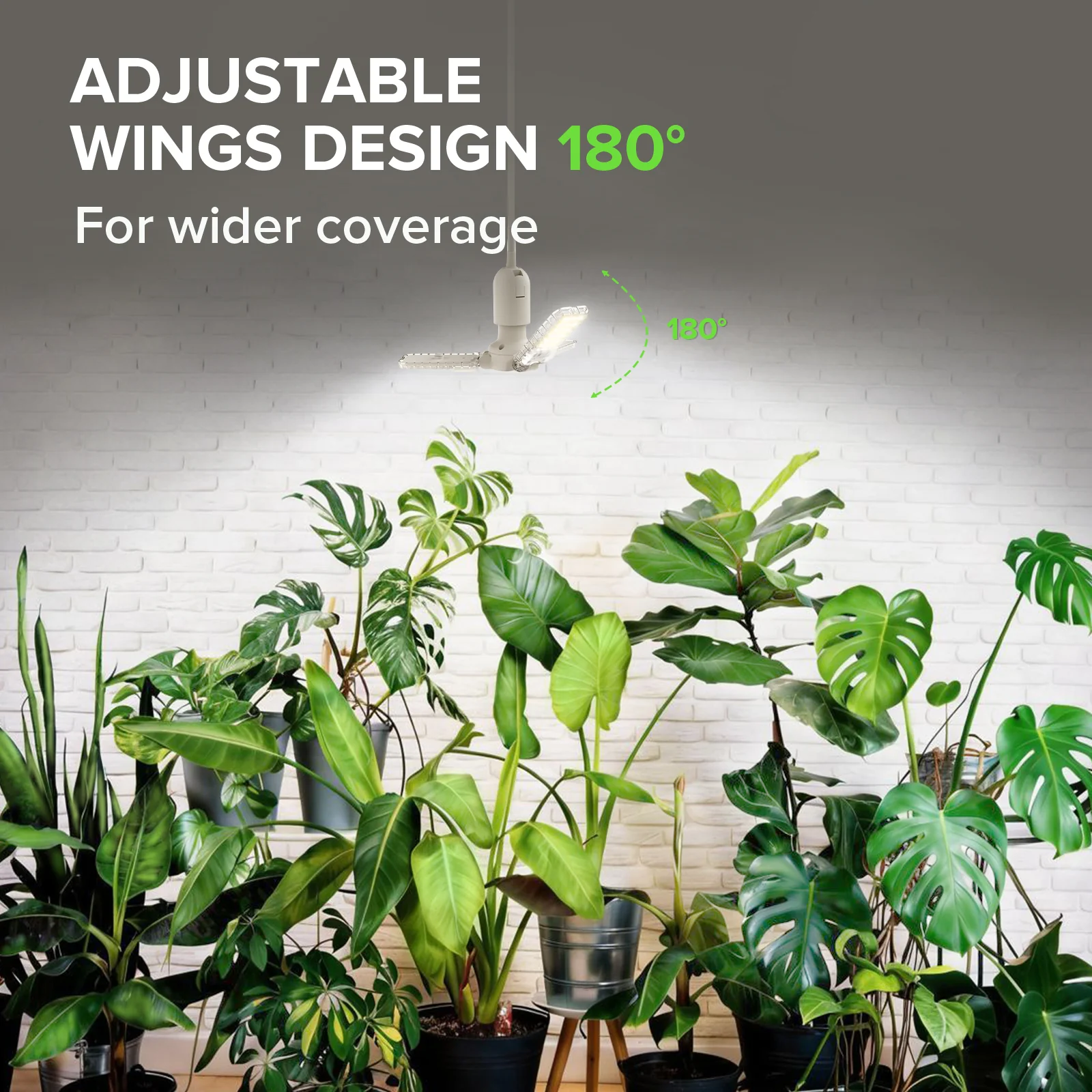 SANSI 30W Folding Wings LED Grow Light (US ONLY) - Image 4