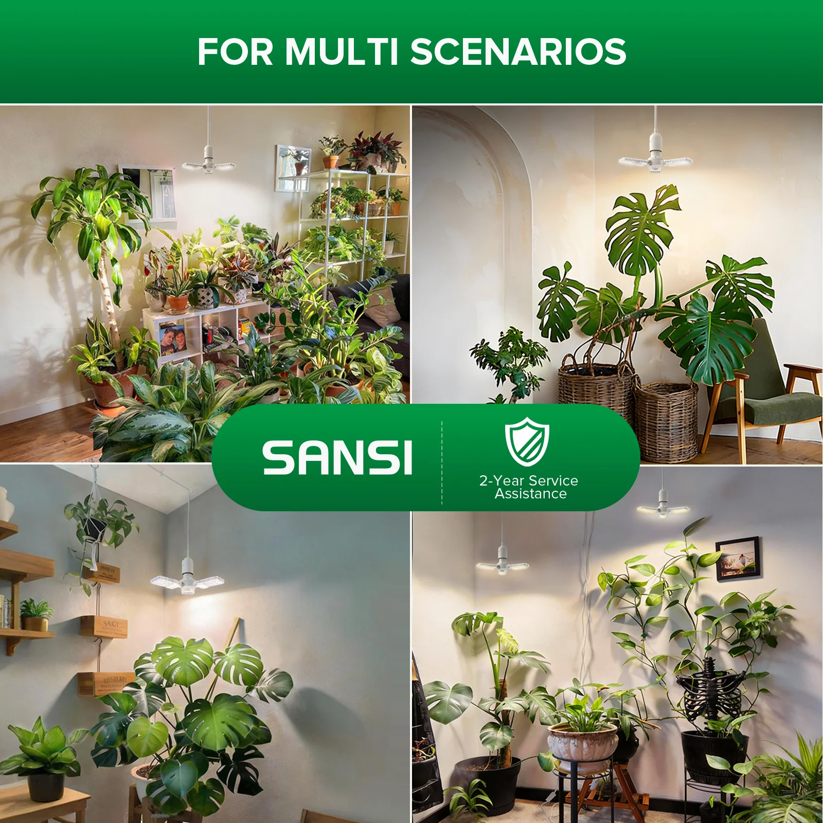 SANSI 30W Folding Wings LED Grow Light (US ONLY) - Image 9