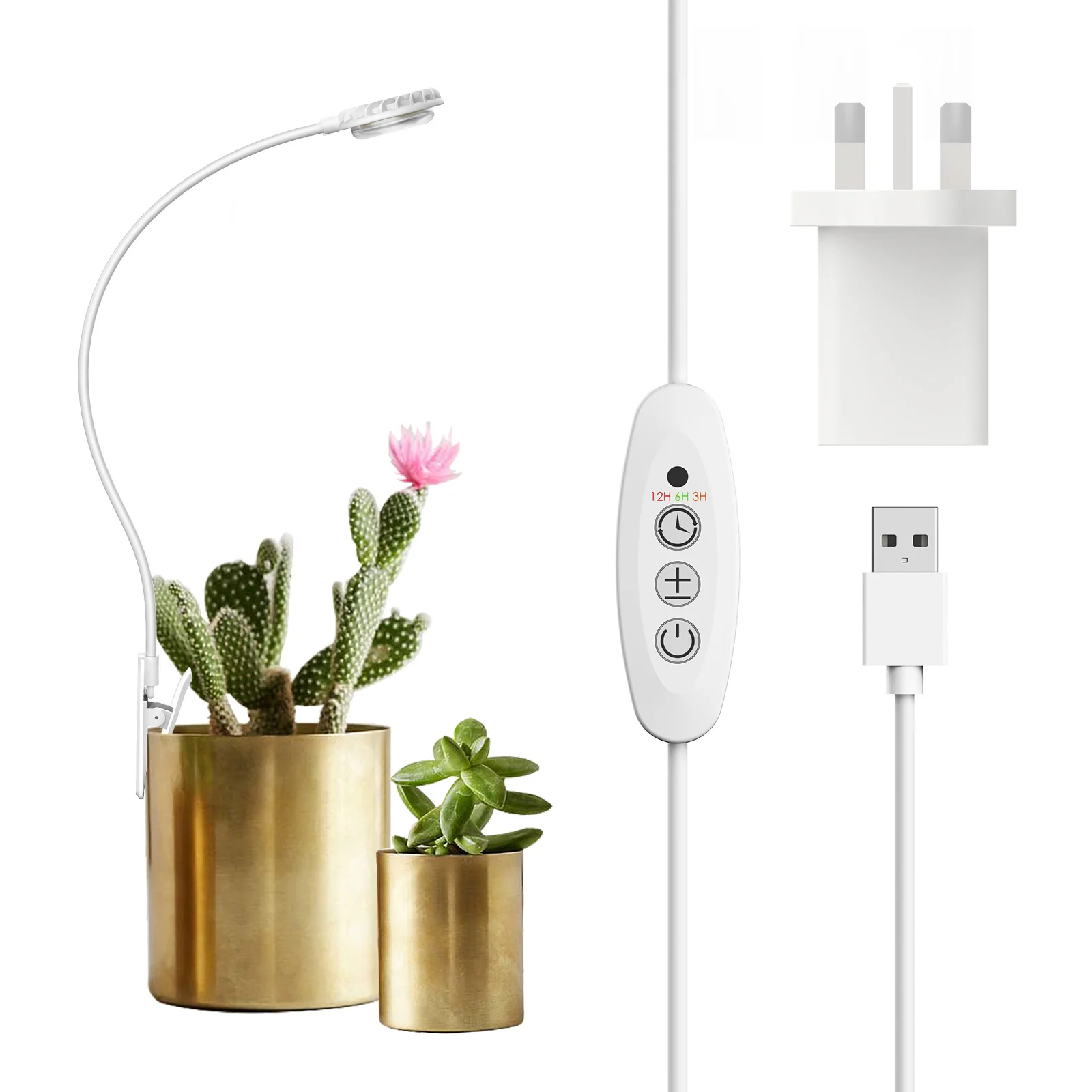 SANSI 4.5W Pot Clip LED Grow Light (EU/UK ONLY) - Image 12