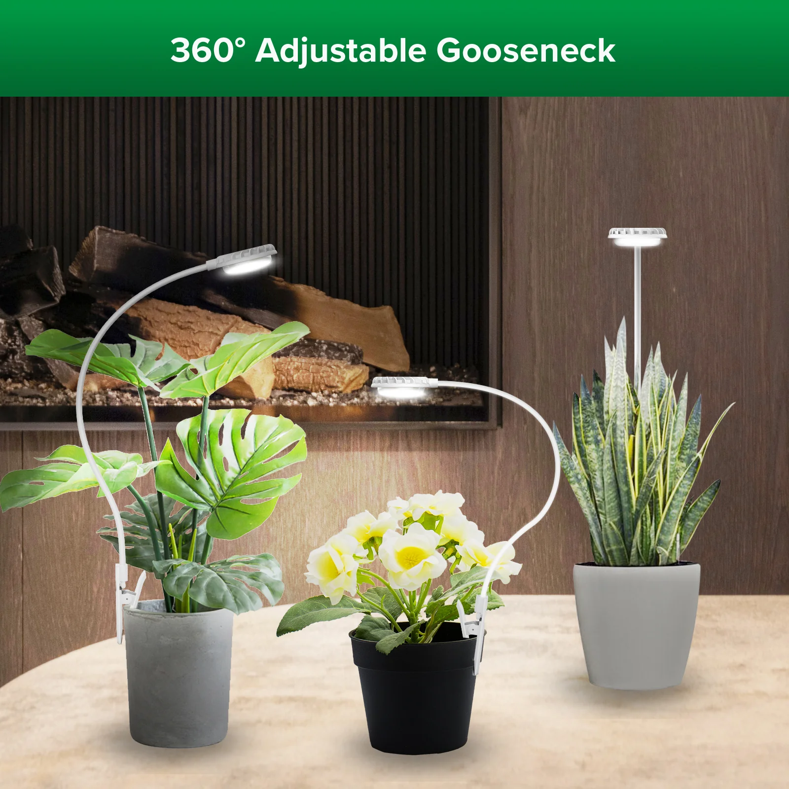 SANSI 4.5W Pot Clip LED Grow Light (EU/UK ONLY) - Image 5