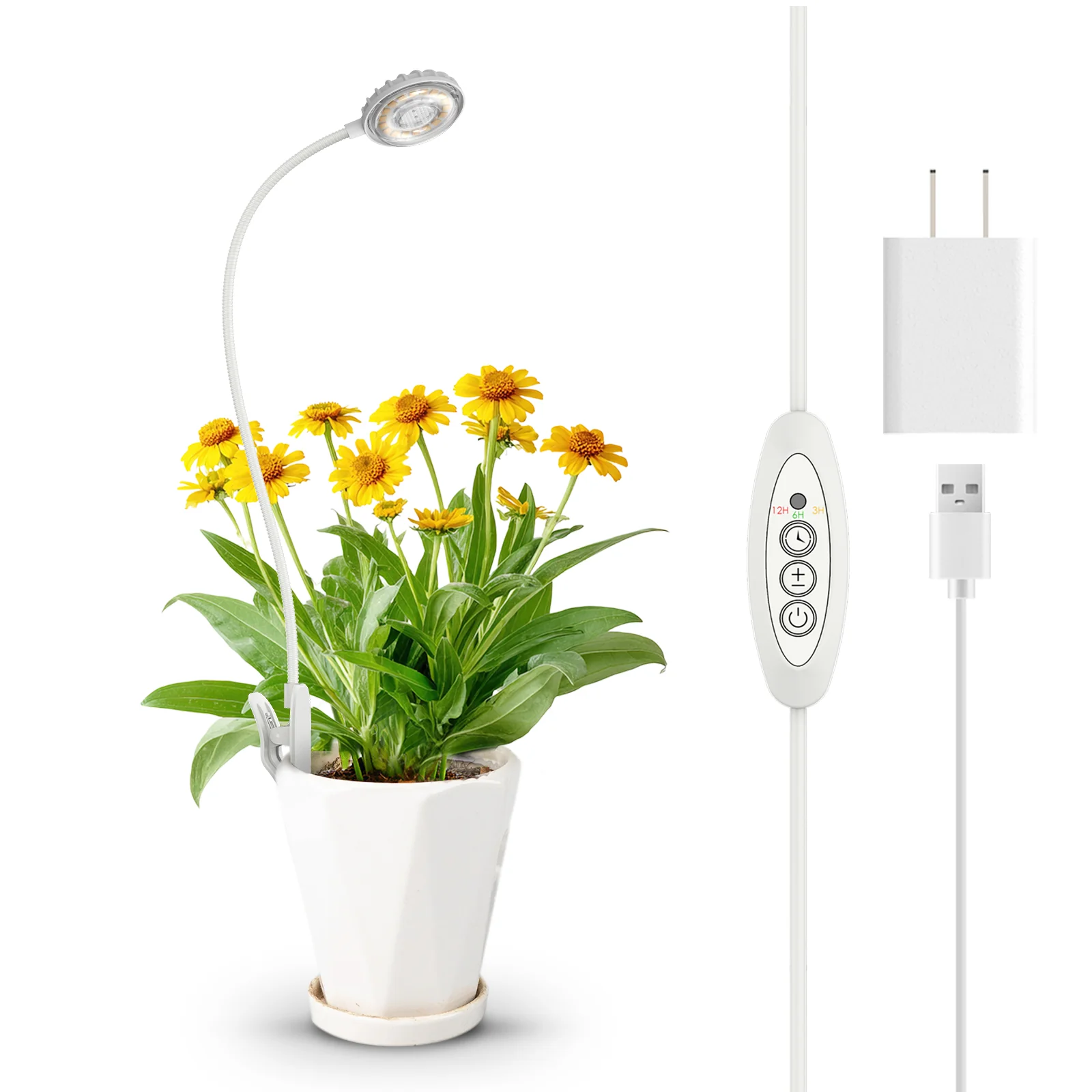 SANSI 7W Pot Clip LED Grow Light (US ONLY) - Image 10