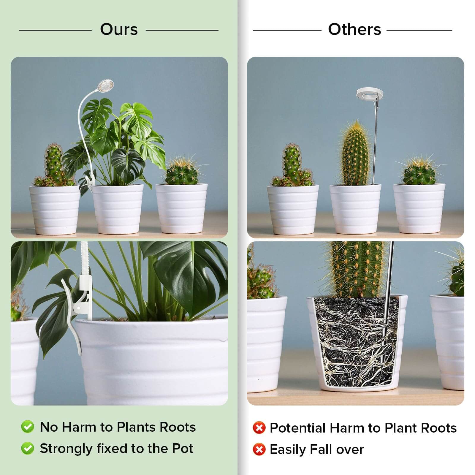 Upgraded 10W Pot Clip LED Grow Light (US ONLY) - Image 3