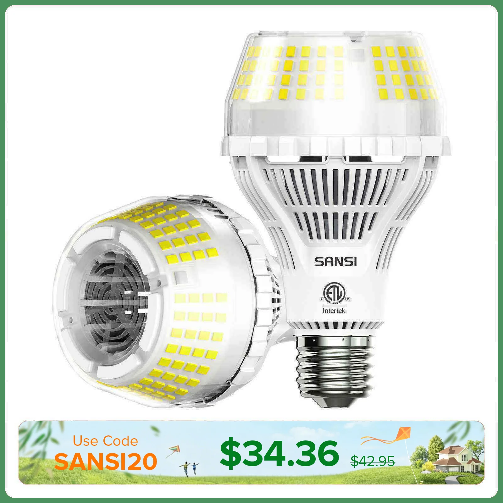 Upgraded A21 22W LED 3000K/5000K Light Bulb(US/CA ONLY) - Image 10