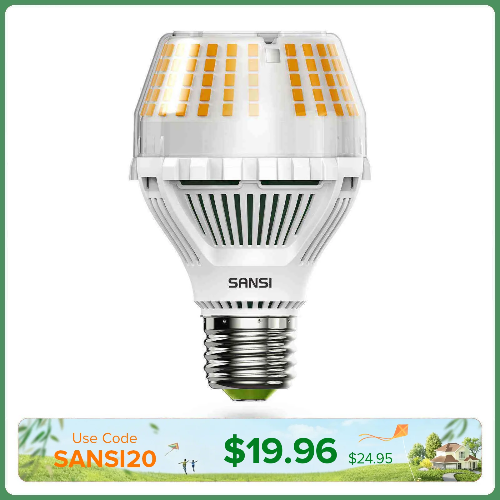 Upgraded Dimmable A19 17W LED 3000K/5000K Light Bulb - Image 10