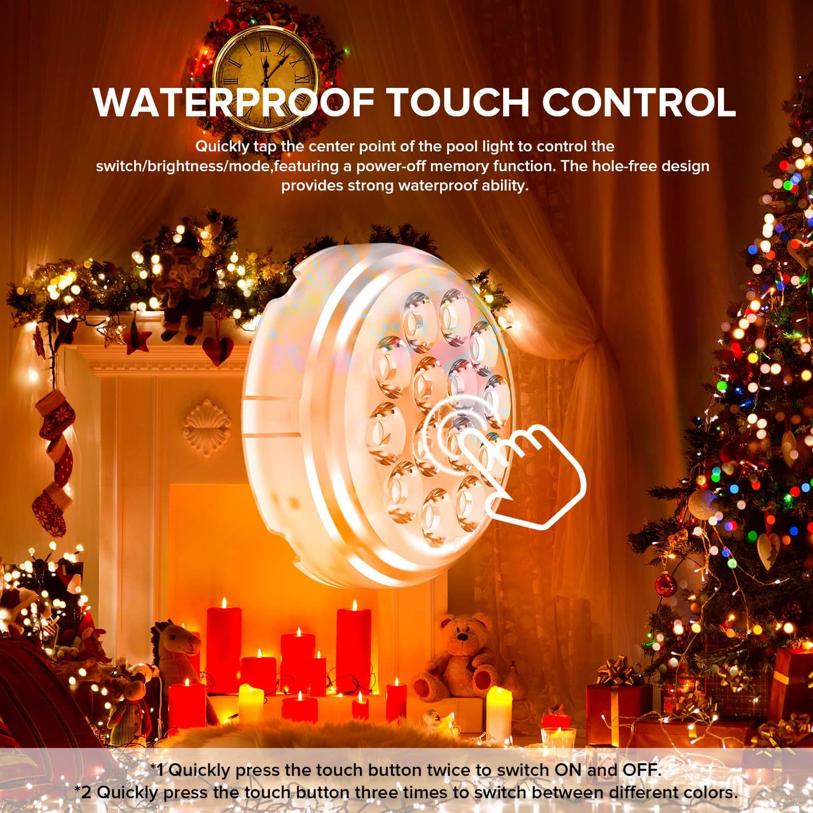 Wireless Charging RGB Color Changing Pool Light (US ONLY) - Image 10